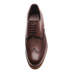 Textured Brogue // Brown (Euro: 44)