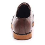 Textured Brogue // Brown (Euro: 42)