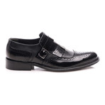 Monk Strap Dress Shoe // Black (Euro: 43)