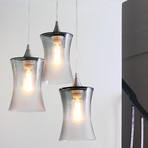 Design No. 818 // 3 Pendant Chandelier