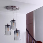 Design No. 818 // 3 Pendant Chandelier