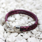 Lincoln Bracelet // Purple (Small)