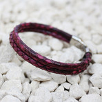 Lincoln Bracelet // Purple (Small)