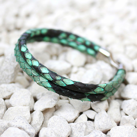 Lincoln Bracelet // Green (Small)