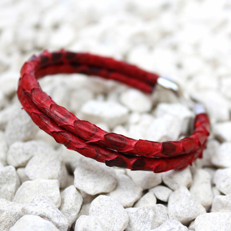 Lincoln Bracelet // Red (Small)