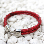 Lincoln Bracelet // Red (Small)