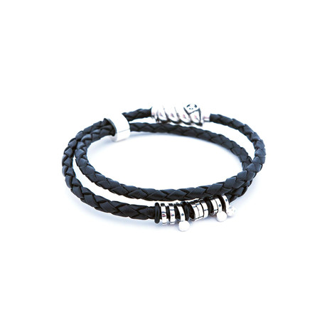 Silver Bracelet Magellan // God (Medium) - Morza - Touch of Modern