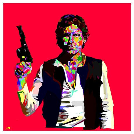 Hans Solo (18"W x 24"H)