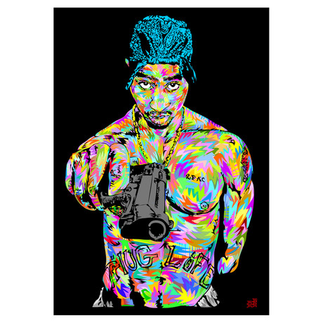 Tupaclypse (18"W x 24"H)