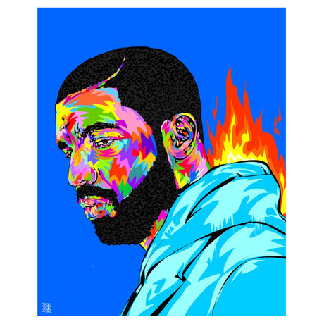 Drake (18"W x 24"H)