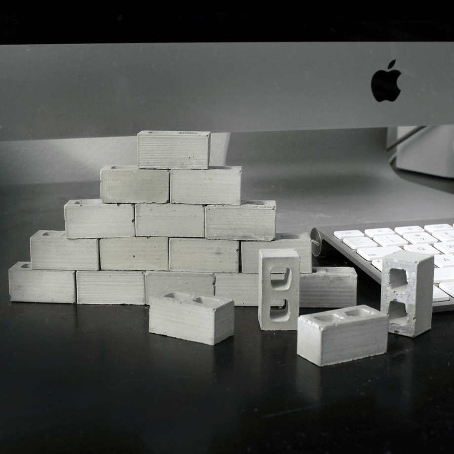 Mini Materials SmallScale Building Materials Touch of Modern