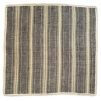 Metal Pocket Square // Off White Borders