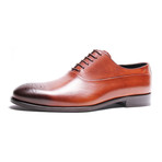 Medallion Toe Oxford // Camel (Euro: 45)