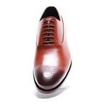 Medallion Toe Oxford // Camel (Euro: 45)