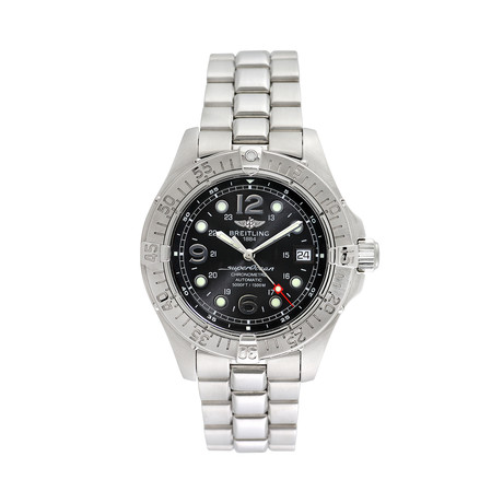 Breitling Superocean Chronometre Automatic // A17360 // 763-TM10338 // c.2000's // Pre-Owned