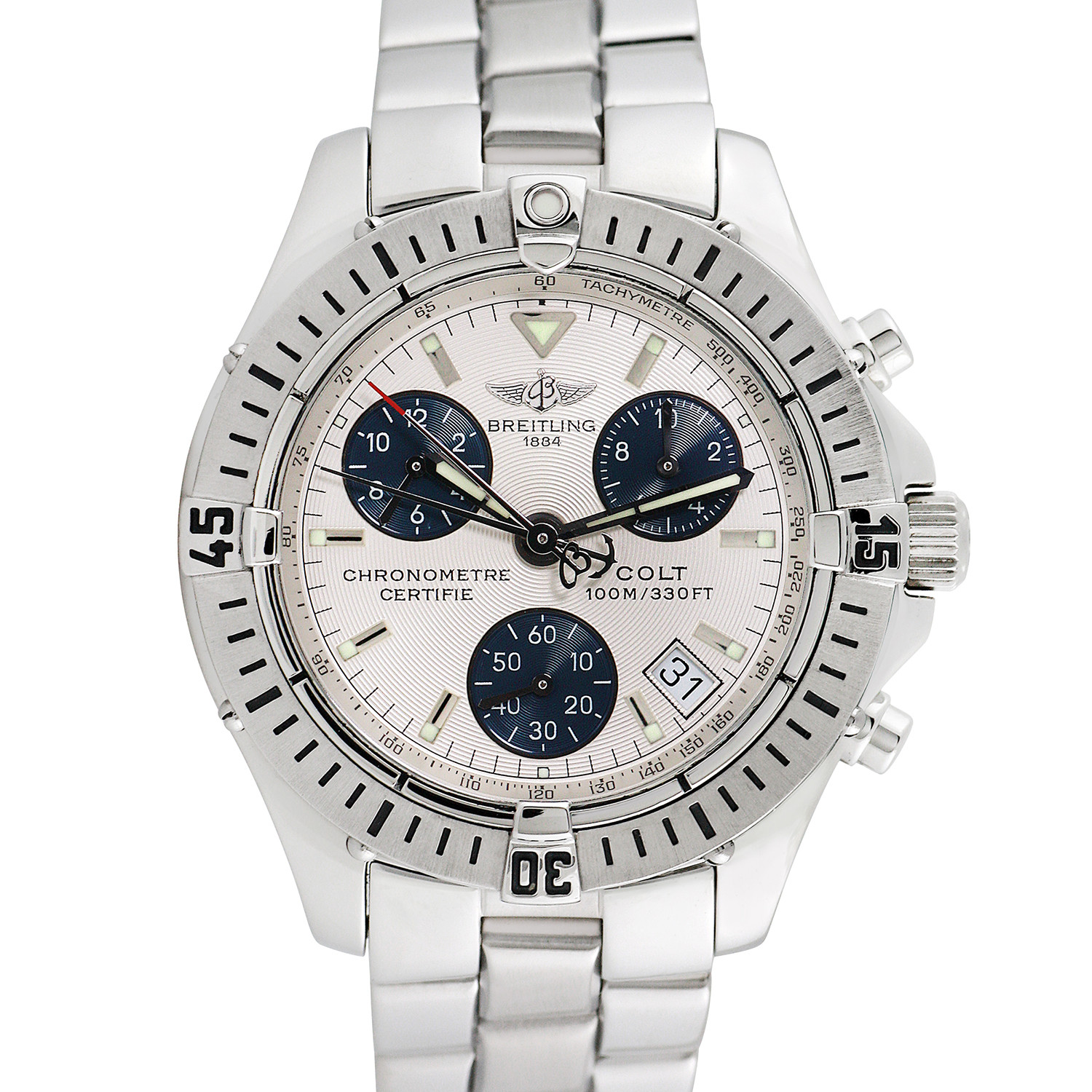 Breitling Colt Chronometre Quartz // A73350 // 763-TM10327 // c.2000's ...