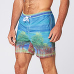 Paradise Board Short // Turquoise (L)