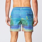 Paradise Board Short // Turquoise (L)