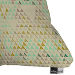 Triangle Lake Throw Pillow (18" x 18")