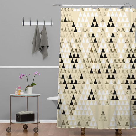 Triangle Standard Shower Curtain