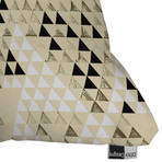 Triangle Standard Throw Pillow (18" x 18")