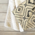 Tile Tribe Fleece Throw Blanket (Medium)
