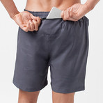 Renegade 2in1 Short // Charcoal (XL)