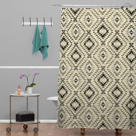 Tile Tribe Shower Curtain