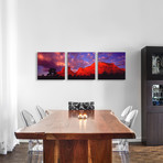 Rocks At Sunset // Sedona (36"W x 12"H x 0.75"D)