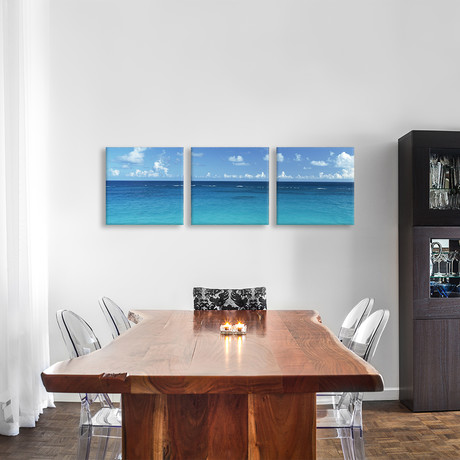 View Of The Atlantic Ocean // Bermuda (36"W x 12"H x 0.75"D)