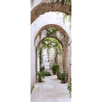 Arched Pathway To Gardens (30"L x 80"H)