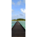 Pathway To Islands Of The Maldives (30"L x 80"H)