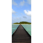 Pathway To Islands Of The Maldives (30"L x 80"H)