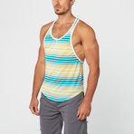 Havana Muscle Tank // Aqua (S)