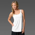 Women's Cami + Inner Bra // White (XS)