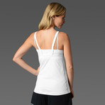 Women's Cami + Inner Bra // White (XS)