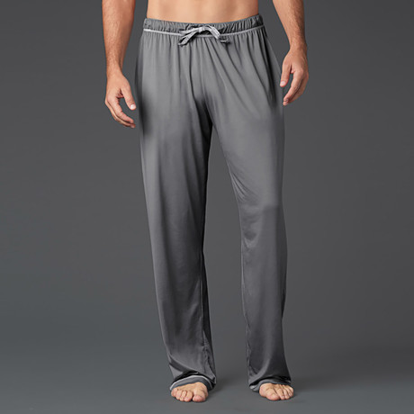 Men's Lounge Pants + Drawstring // Graphite (XS)
