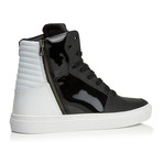 Adonis High-Top Sneaker // Black + White (US: 10)