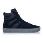 Moretti High-Top Sneaker //  Navy + Grey (US: 9.5)