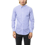 Liberto Dress Shirt // Blue Stripe (39)
