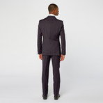 Ramondo Pinstripe Suit // Navy (44)