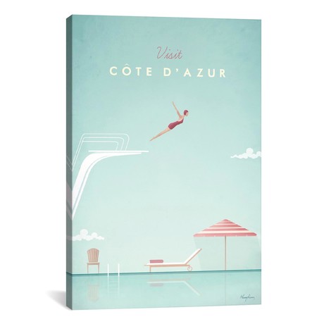 Cote d'Azur (26"W x 18"H x 0.75"D)