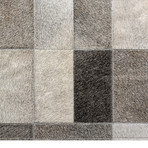 Rumba Rug // Gray + Beige (5'L x 8'W)