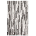 Polka Rug // Brindle Gray + Mixed (5'L x 8'W)