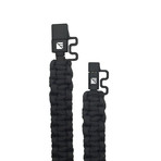 Paracord Charging Cable // Black (Lightning)