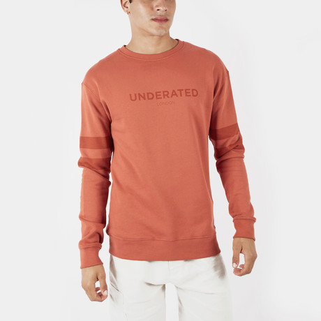 Printed Sweatshirt // Rust (S)