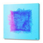 Blue Mode (16"W x 16"H x 1.5"D // Stretched Canvas)