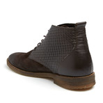Suede Ankle Boot // Brown (US: 8)