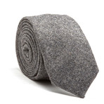 The Crosby Skinny Tie // Dark Grey