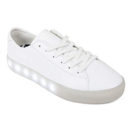 Low Pop Leather // White (US: 8)